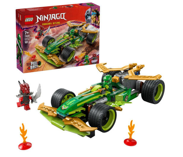 LEGO NINJAGO Samochód wyścigowy Lloyda 71828 - 1298092 - zdjęcie 13